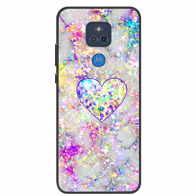 For Moto E7 Plus Case Bumper Silicone TPU Soft Phone Cover For Motorola Moto E7 Plus Case Cartoon Funda E 7 Plus E7Plus Coque