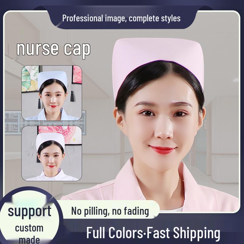 Tandvårdsarbetskläder: Unisex Tvådelat Set med Ståkrage, Sidoknäppning och Vit Rock med Lång/Kort Ärm