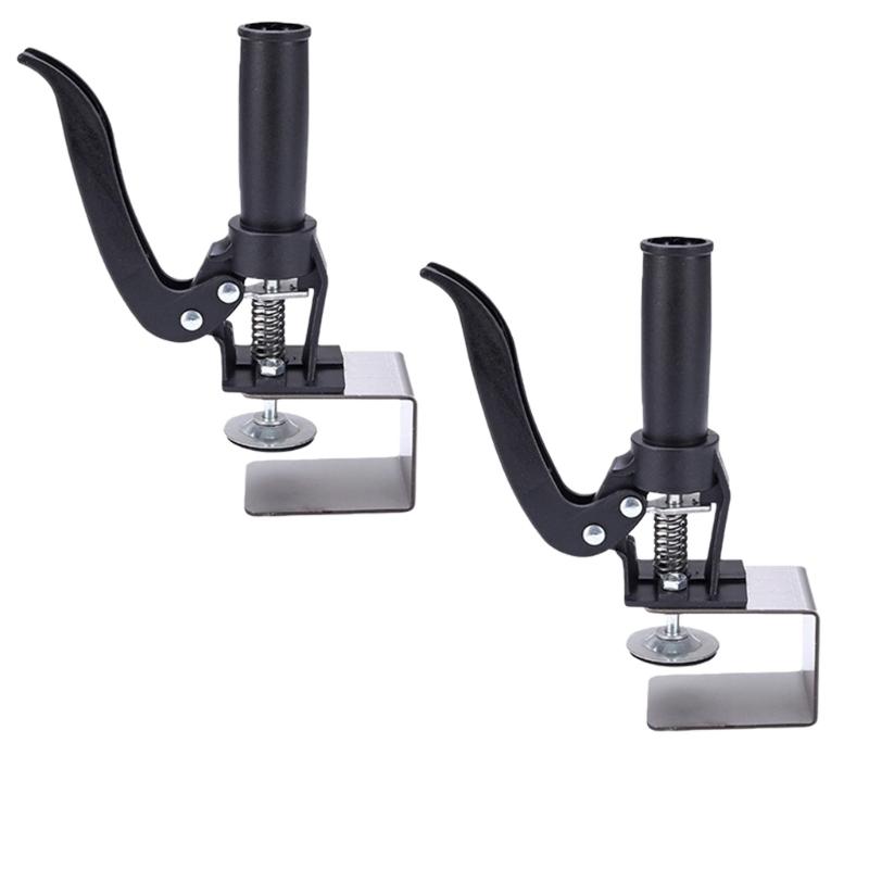 2Pcs Metal Steel Drawer Panel Clips Quick Release Drawer Panel Clamp Woodworking Installation Fixed Clip Tool