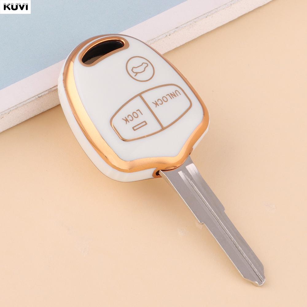 For Mitsubishi Outlander Colt Lancer Grandis Pajero Sport Asx 2/3 Buttons Tpu Auto Car Key Cover Key Holder Case Accessories