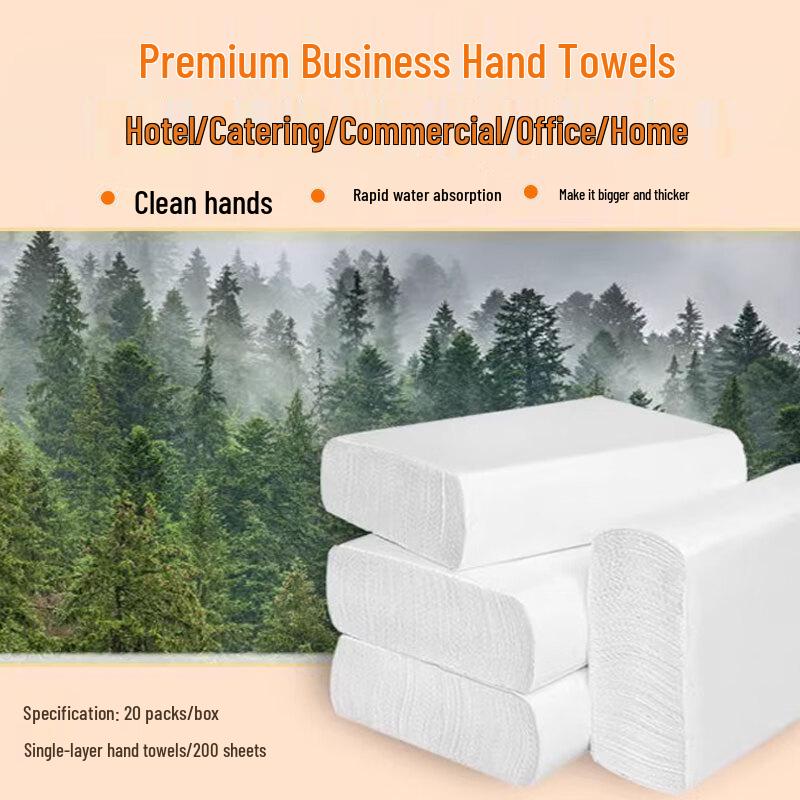 Jeboray Single-Ply Hand Towel Tissue