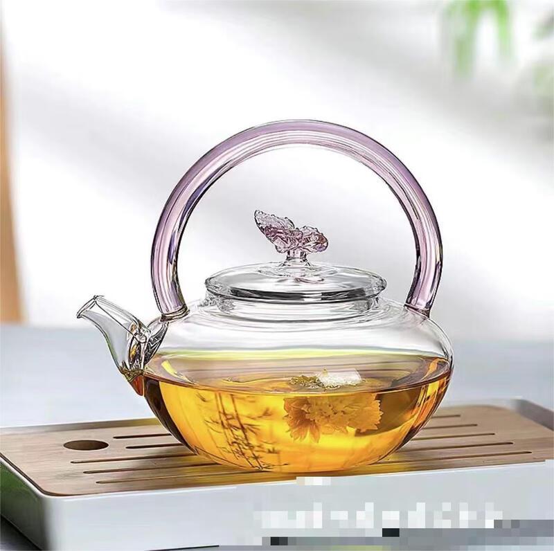 Shangqi Butterfly Health Teapot with Handle