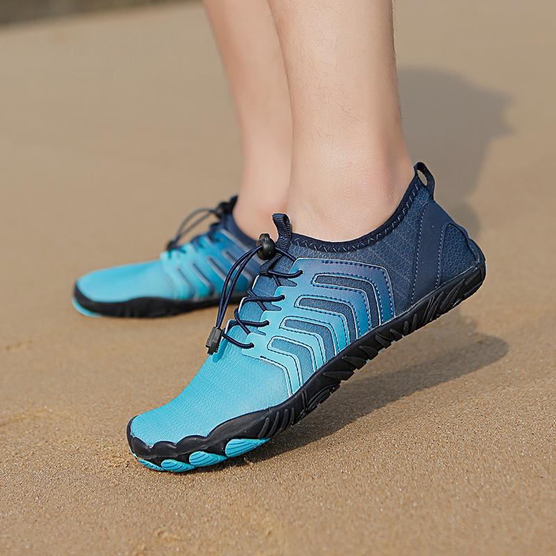 Men Women Barefoot Aqua Shoes Quick Dry Swim Water Shoes Upstream Beach Sandals FitnessYoga Footwear River Sea Diving Surfing Wading Sneakers 
