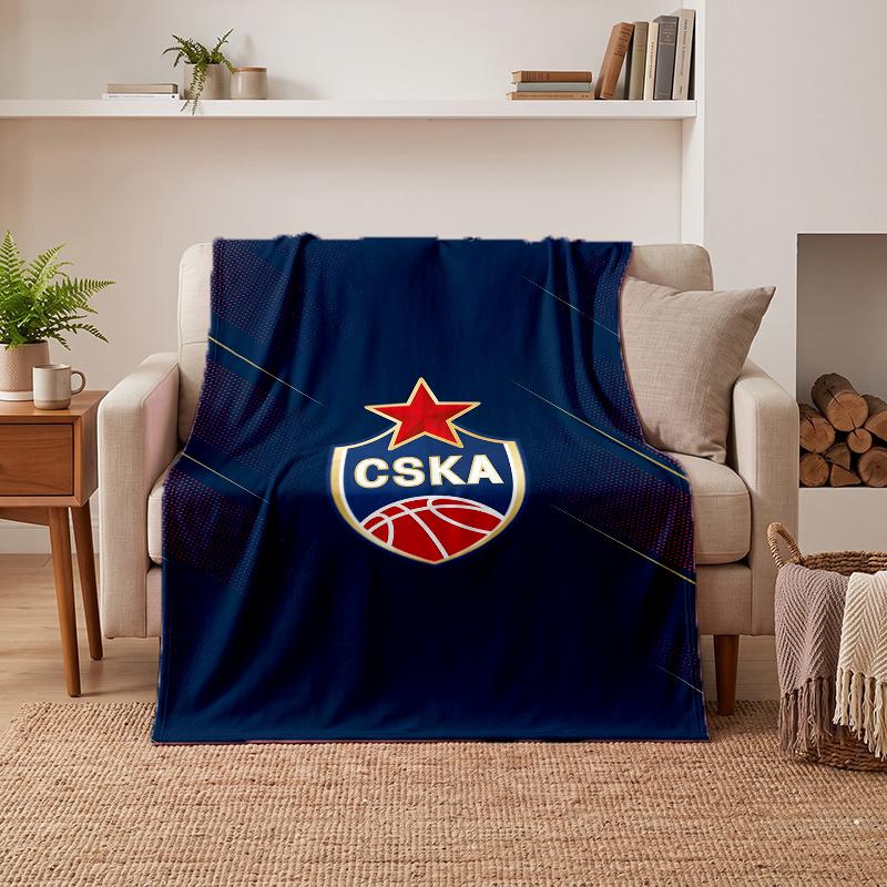 CSKA Moscow (23) Soft Warm Flannel Blankets Comfortable Blanket for Home Decoration Gifting