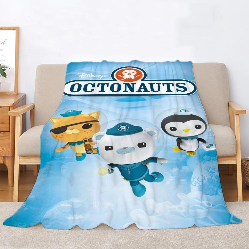 The Octonauts Thermal Blankets for Bed Blanket 150cm X 200cm Knitted Plaid Home Interior Luxury Bedding Beach Towel Throw Knee &