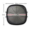 Korean Grilling Pan Portable Multiuse Durable Non-stick Barbecue Tray for Home Barbecue Restaurant Yard Outdoor Camping Travel