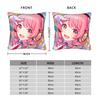 Hot Girl Kawaii Sakura Miko Pillow Cover Comfy Cushion Cover Funny Pillow Case For Sofa Car Home Decor