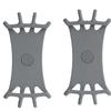 2PcsColorful Silicone Mobile Phone Holder Bicycle Motorcycle 360Degree Phone Holder Stand Anti-drop GPS Clip Bracket Accessories