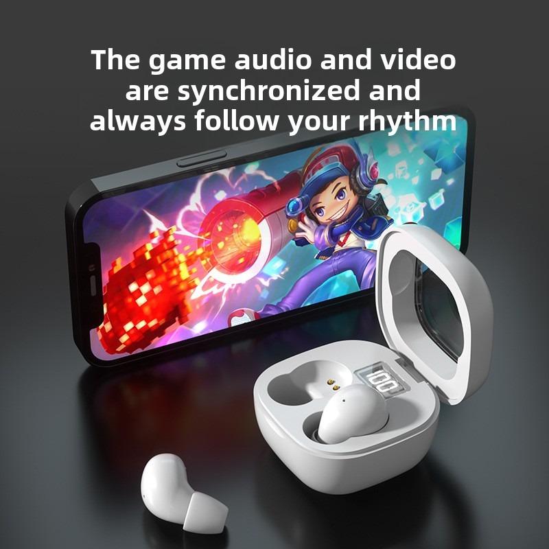 Cross-border new SK19 private model mini wireless in-ear Bluetooth headphones ultra long endurance noise reduction sleep