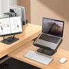 MultiAngle Rotating Laptop and Tablet Stand Foldable and Adjustable Reading Stand with Spring Clip for Easy Travel