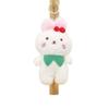 Adorable Plush Bunny Keychain Soft Toy Wholesale Teddy Bear Pendant Wedding Gifts