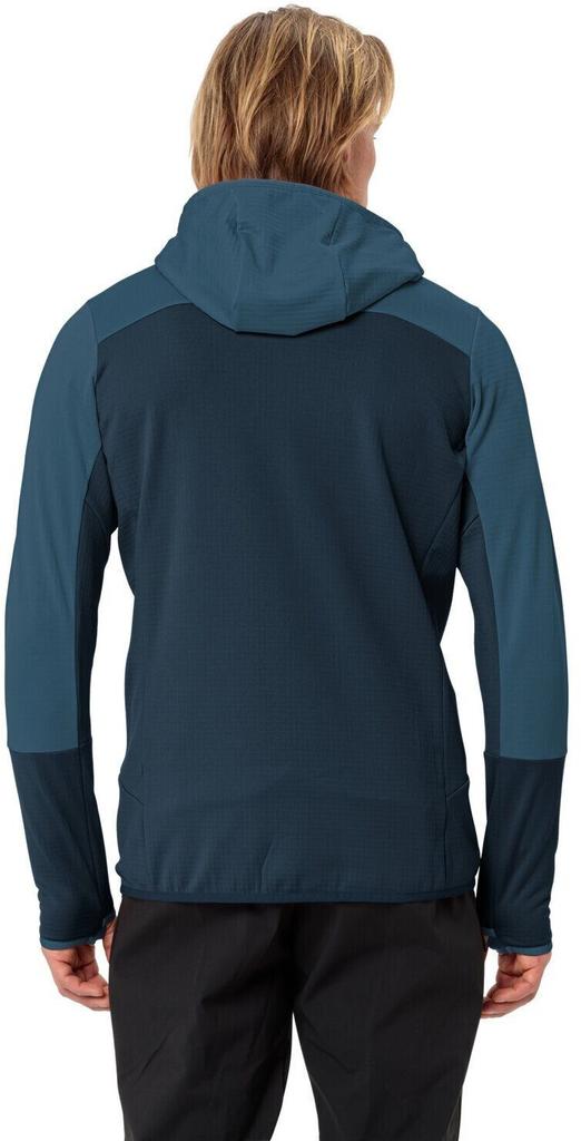 Куртка VAUDE Мужская куртка Monviso Hooded Grid Fleece Jacket dark sea