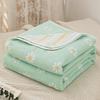 Class A 100% Cotton Six-Layer Gauze Blanket for Children - Lightweight Air Conditioning Quilt, Available In Single/Double Sizes for Summer