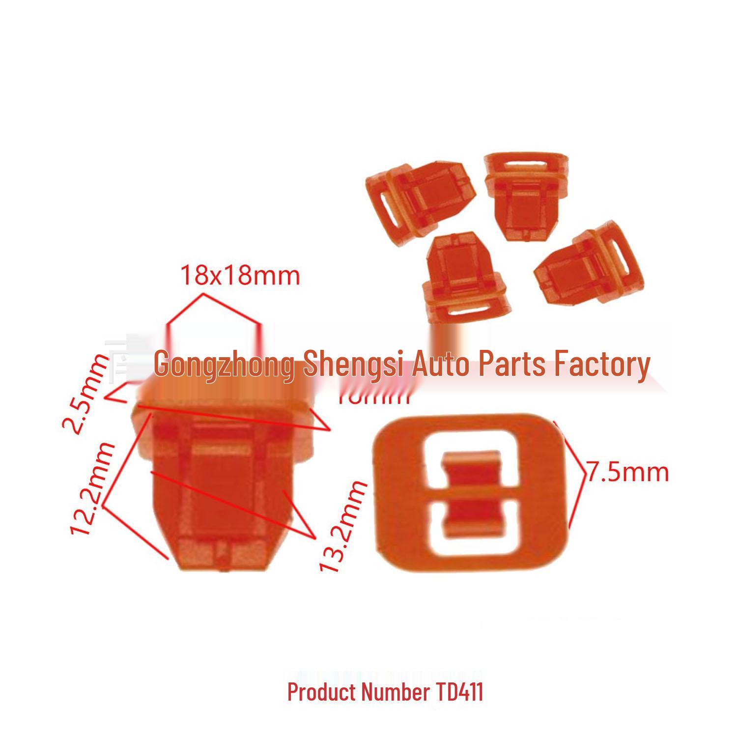 

Car Dashboard Trim Panel Fixing Clips for Interior Installation 10000 pieces