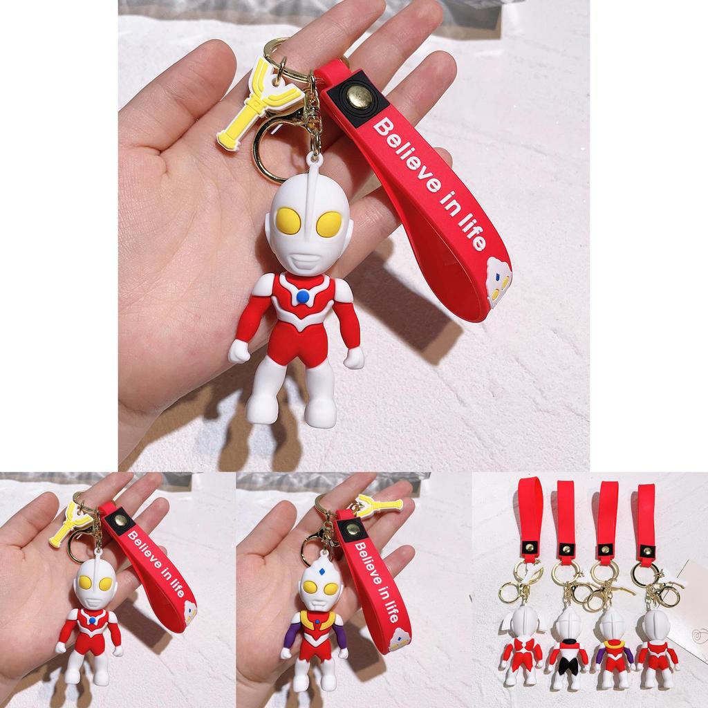 Cute Anime Keychain Gifts Silicone Material Perfect For Birthdays And Parties