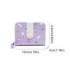 Multi-card Slot Rabbit Folding Wallet Lovely PU Leather Wallet Sweet Rabbit Purse Bag  Women