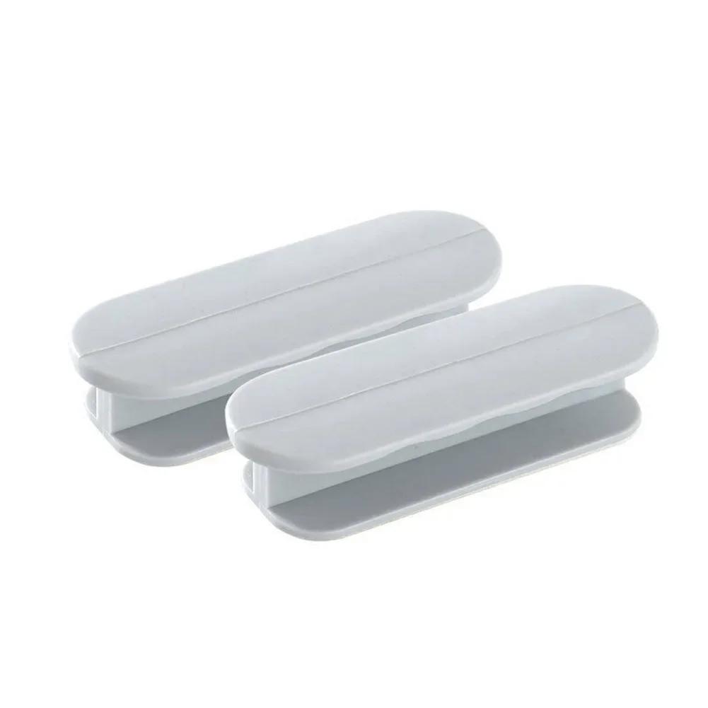 2PCs Punch-Self Adhesive Handle Kitchen Cupboard Cabinet Wardrobe Door Handle Drawer Knobs Sliding Door Pull Hardware