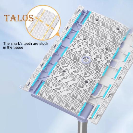 Gesichtshandtuch, kleiner Mopp, um 360 Grad drehbarer Mikrofaserkopf, fauler, nicht zu waschender Mopp, einfach zu montierender Haarentfernungsclip, kleiner Mopp