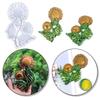 3D Sunflower Ornaments Silicone Mould Crystal Epoxy Resin Mold Wall Hanging DIY Craft Casting Tool Desktop Decoration