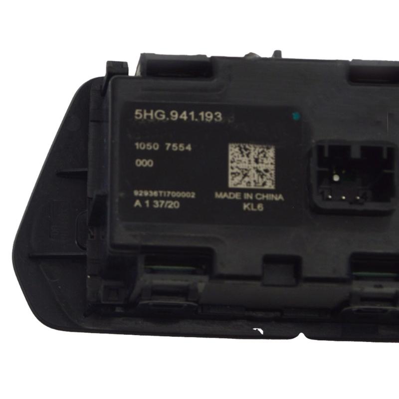 Headlight Switches Panel Trim Cover Part Number 5HG941193WUG Headlight Switches Buttons Panel Cover Trim