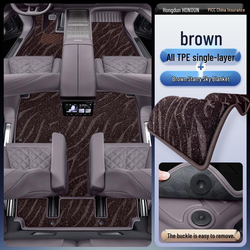 Nio ES8 TPE2026 Floor Mats for Six/Seven Seater - Modified Interior Carpet Supplies