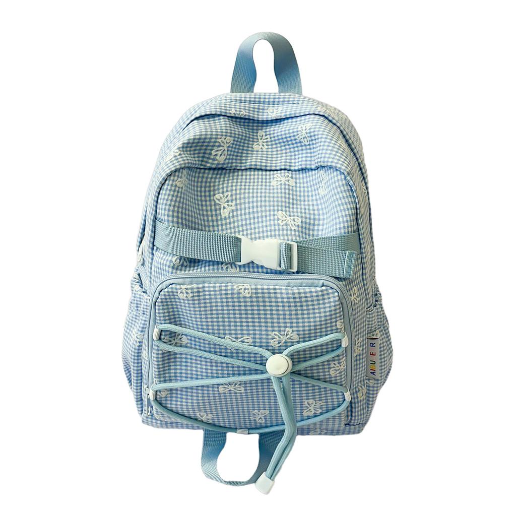Schoolbag new Korean version niche nylon backpack lightweight versatile backpack trendy primary school students junior high school students book girls