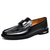 Patent Leather Loafers Men Casual Shoes for Gentleman Loafer Formal Shoes Big Size 47 48