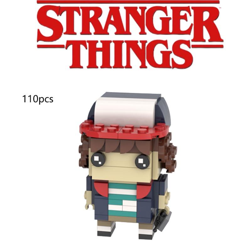 Stranger Things Dustin Block Figure Building Kit For Kids High Quality Non-toxic Materials Endless Imagination!