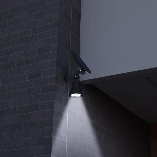 Ogrodowa Lampa Solarna 4 Led Reflektor 200Lm Spot