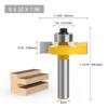 1Pc 8mm Shank T-Sloting Biscuit Joint Slot Cutter Articulação Entalho Router Bit Fresa Cortador de madeira