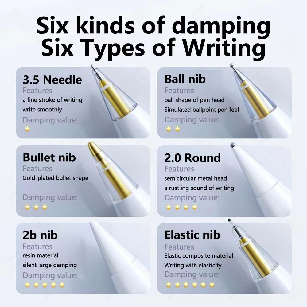 Replaceable Pencil Tips Shockproof Tablets Pen Nibs for Apple Pencil for Apple Pencil