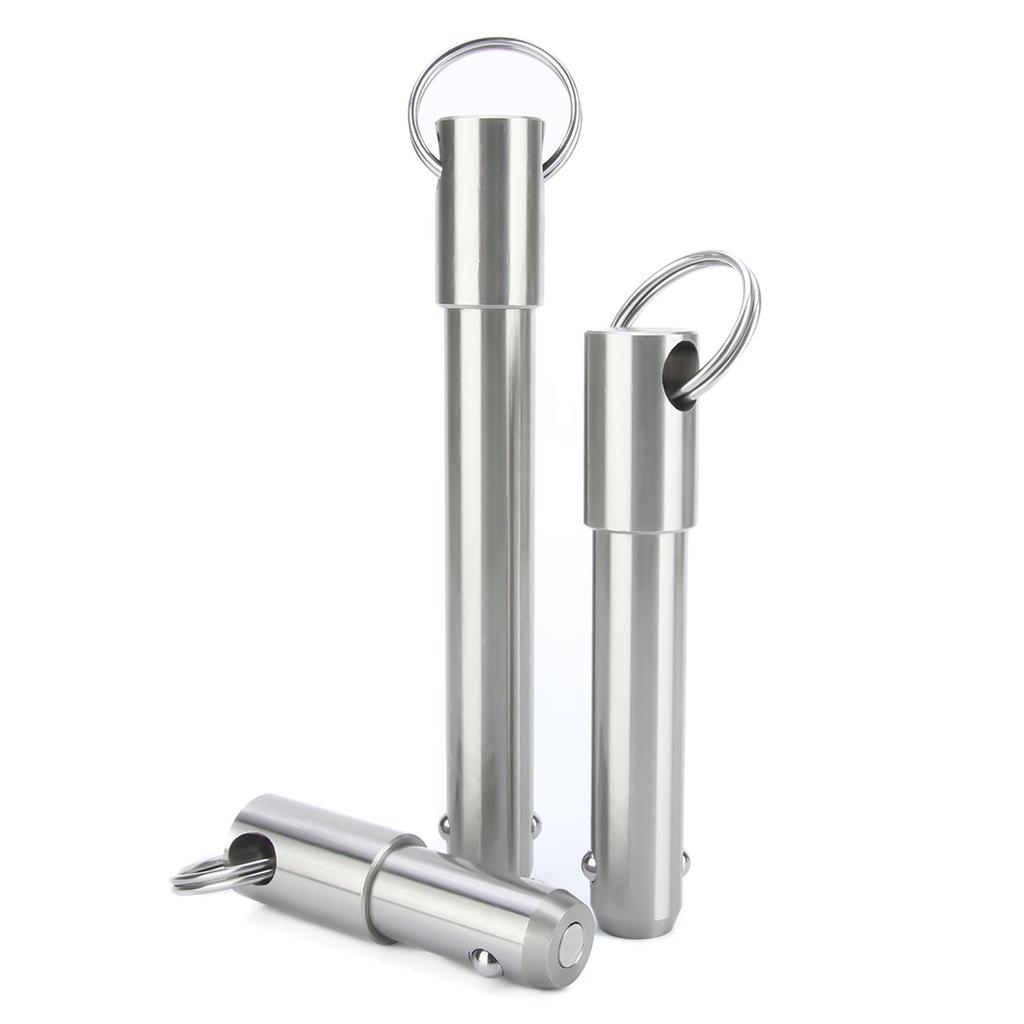 Gute Qualität Großer Lagerbestand Sicherheitsfederstecker Ganz Edelstahl Zugring Schnellverschluss Kugelbolzen