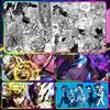 HD J-Jojo B-Bizarre A-Adventure Килимок для миші Геймерський Світіння LED Килимок для миші Ігровий Стіл RGB Килимок для столу Клавіатура ПК Килимок для миші
