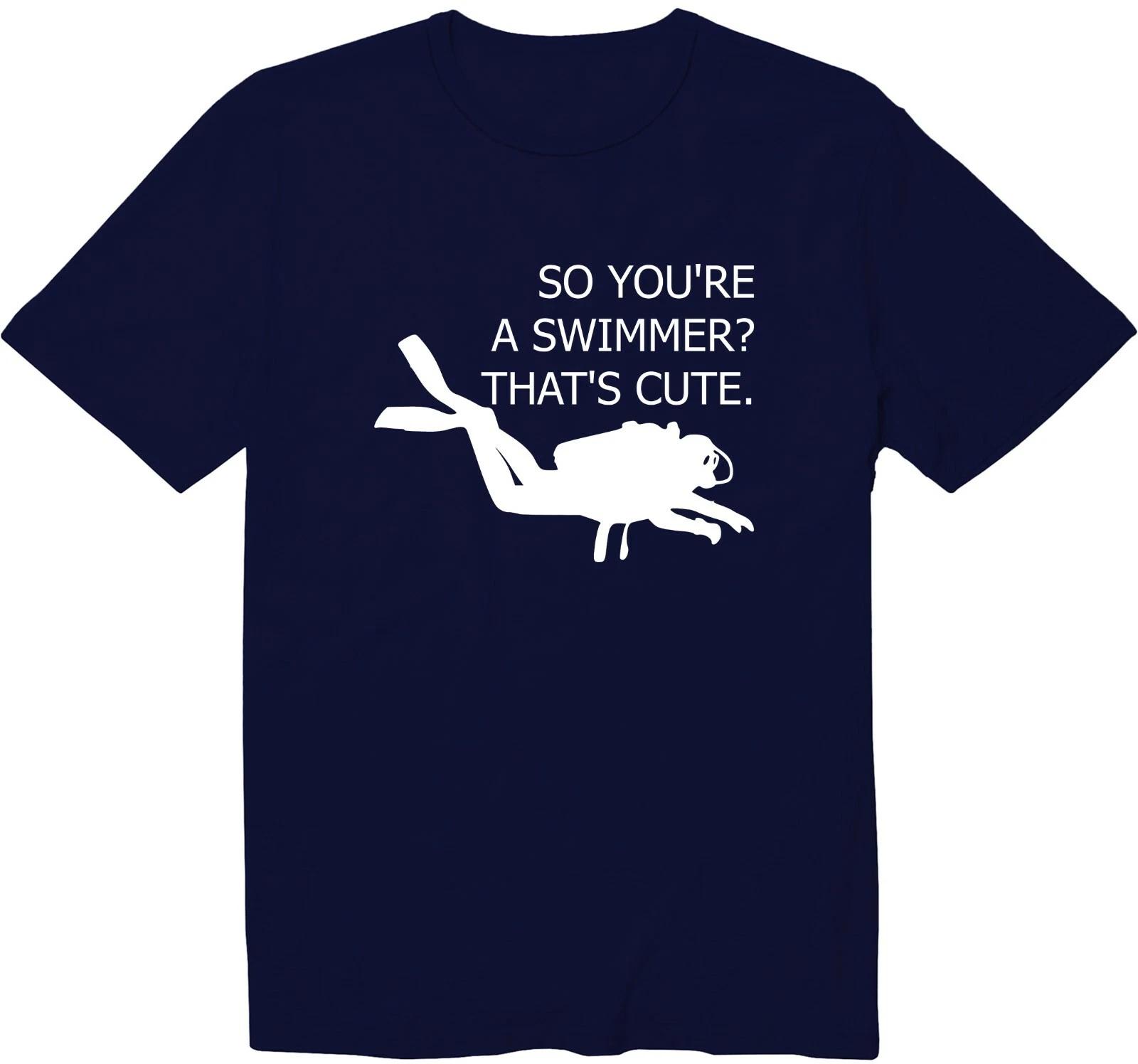 

Scuba Diving Diver Funny Unisex T-Shirt Swimmer Cute Graphic Tee Sarcastic Funny L