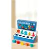 Early Education Wooden Shape Cognition 2-In-1 Color Classification Training Matching Box Kindergarten Educational Toys