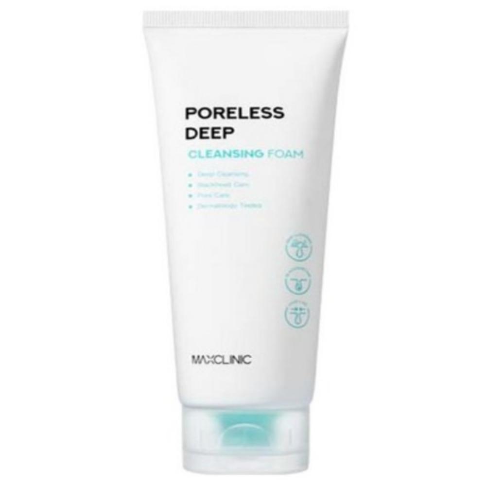 Maxclinic Poreless Deep Cleansing Foam – Oil Control & Pore Care Facial Cleanser – 150g