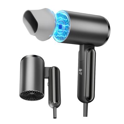 Secador de cabelo Secador de cabelo Grande ar 200 milhões alta concentração negativa NTC controle de temperatura azul 3 bico frio quente quente baixo superaquecimento duplo
