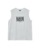 Malittepeulangsowajeobeo Classic Logo Sleeveless White