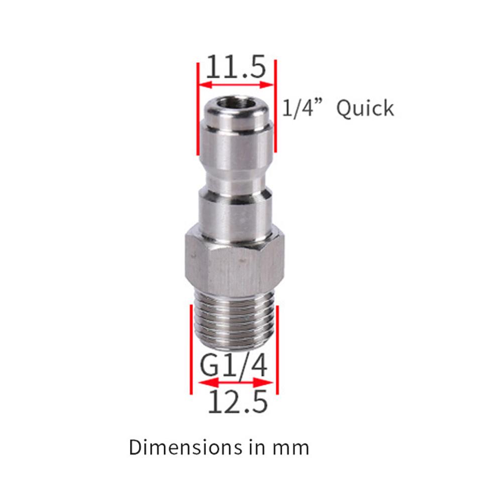 Pressure Washer Power Washer Foam Cannon Snow Foam Lance High Pressure Soap Foamer Soap Foam Gun with 1/4" Quick Connector
