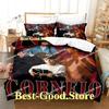 Ivan Cornejo Bedding Set Single Twin Printed Bed Set With Pillowcase Bed Duvet Cover Soft Single Double Queen Super King Size