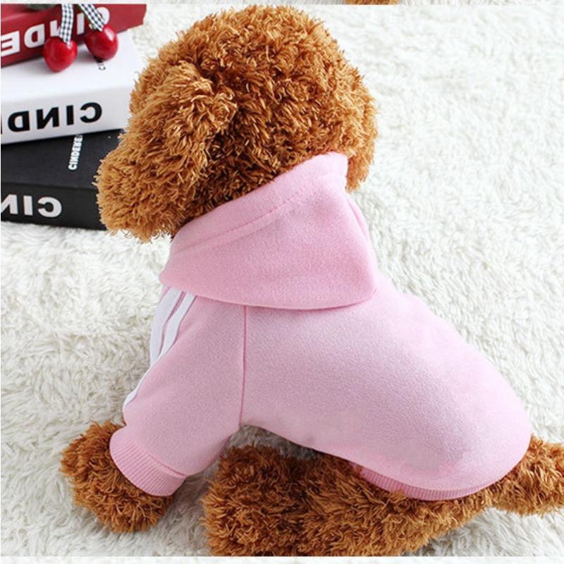 Pet Clothes Hoodies Sports Cat Supplies Autumn and Winter Dog Supplies for Big and Small Dogs