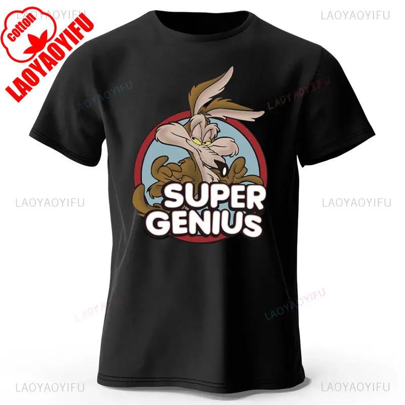 

Wile E Coyote Cartoon Tops Tees Trust Me I Am An Engineer Printed Fashion Cotton Y2k Classic Funny Man T-Shirt Summer Camisetas 2XL