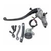 Pair CNC 19 RCS Motorcycle Brake Master Cylinder Cable clutch Radial Brake Pump 22mm Universal