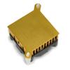 Gold Aluminium Heatsink DC5V 12V 40mm 40x40x10mm Fan for Efficient Northbridge Chipset Cooling Devices