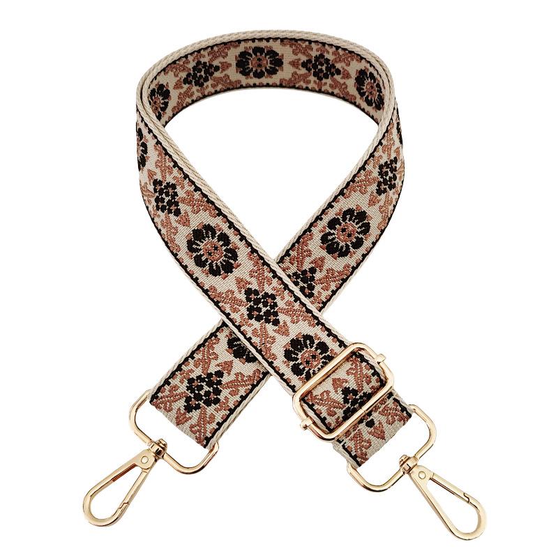 3,8 cm Justerbar Färgrik Jacquard Axelrem för Väskor