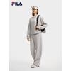 FILA Women's Winter Loose-Fit Knit Hooded Sweatshirt