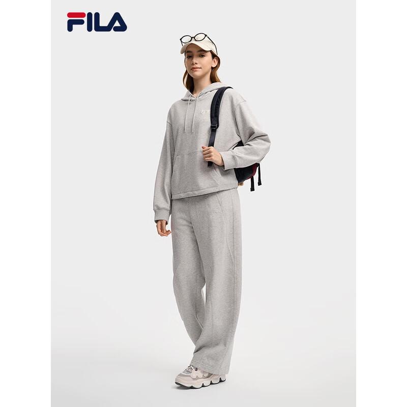 FILA Women's Winter Loose-Fit Knit Hooded Sweatshirt