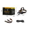 Led Sensor Headlamp Camping Search Light Head Flashlight Rechargeable Powerful Head Lamp Front Lanterns Headlights