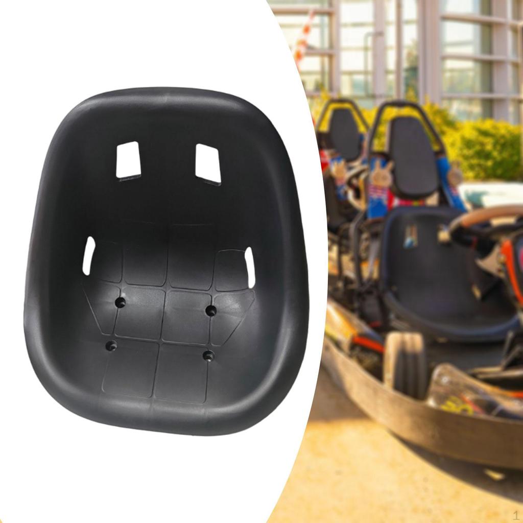 Go Kart Seat Replacement, Ergonomic Cart Backrest Saddle for ATV UTV Trike Balancing Vehicle