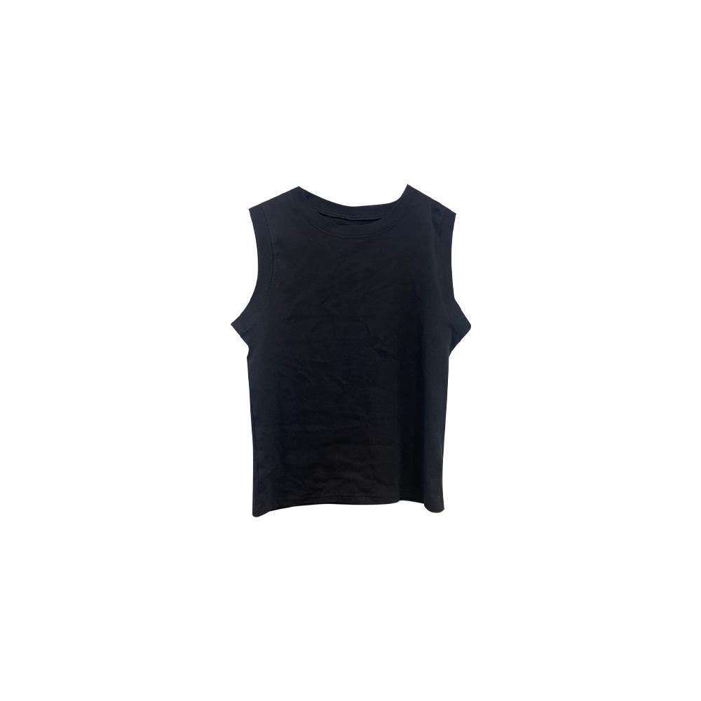 

Yu Yi 2026 Spring/Summer Women s Slim Fit Solid Color Casual Tank Top A5551 One Size чёрный
